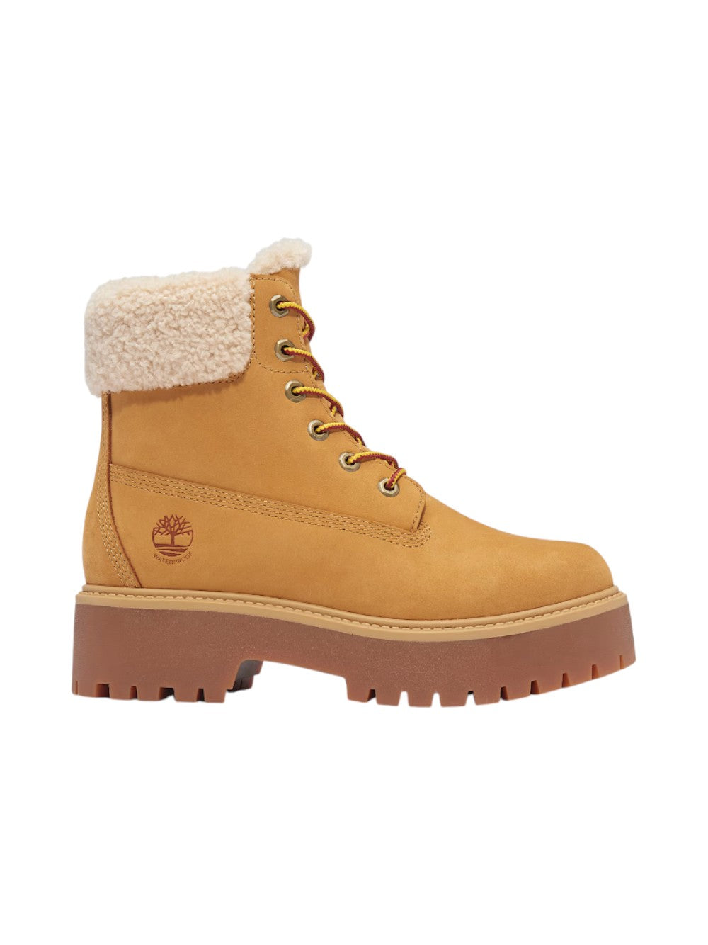 Timberland stivali Donna STONE STREET MID WARM LINED WATERPROOF BOOT WHEAT NUBUCK TB0A2PU67541