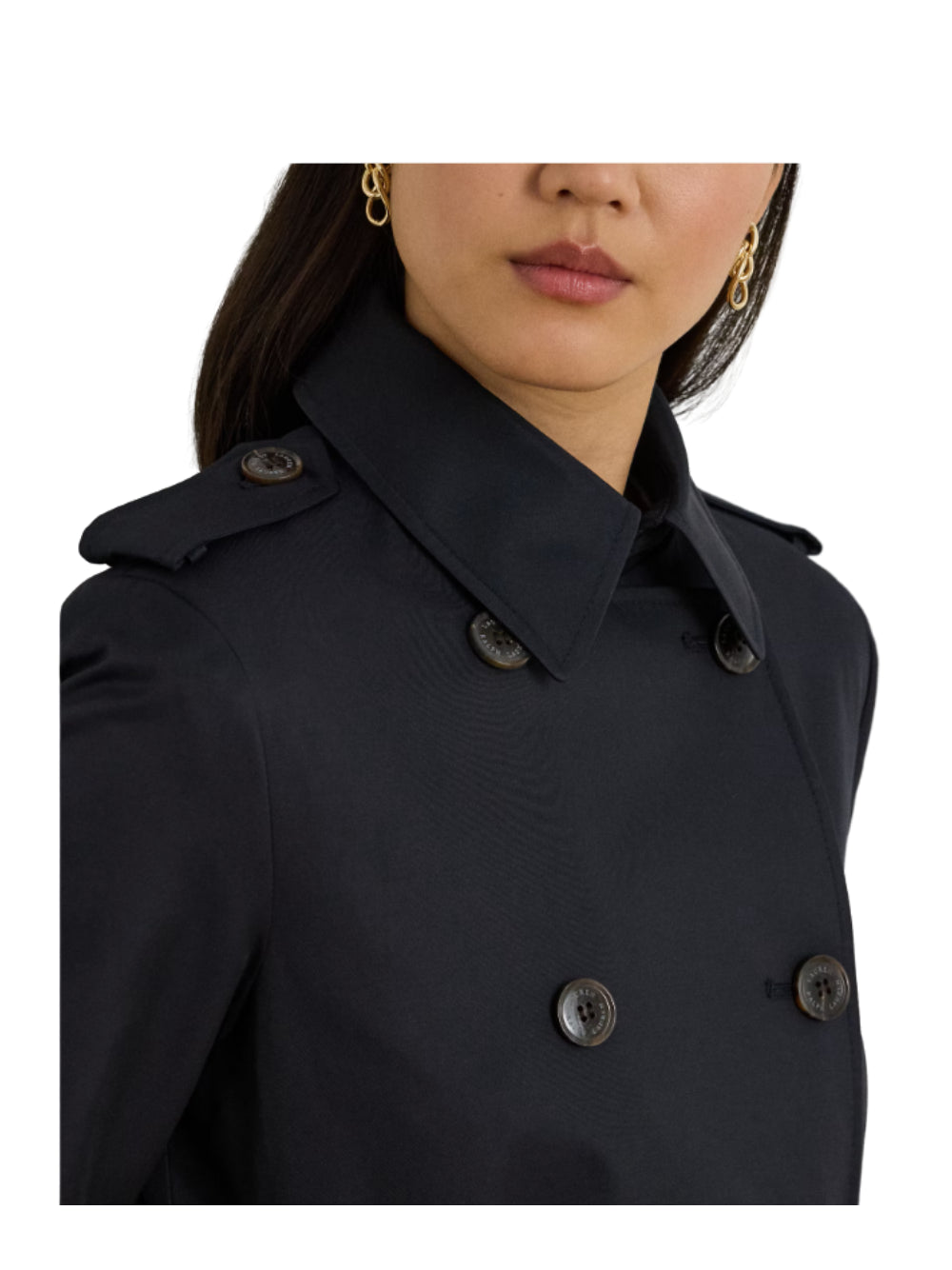Lauren Ralph Lauren Trench Donna DB BLT TR30"-LINED-COAT 297967126004
