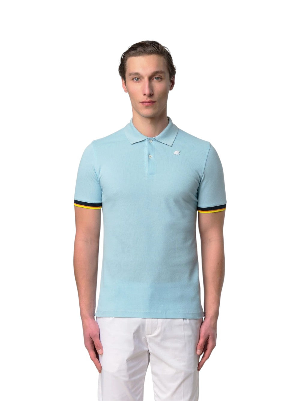 K-Way Polo Uomo VINCENT PIQUE K1125BW D40