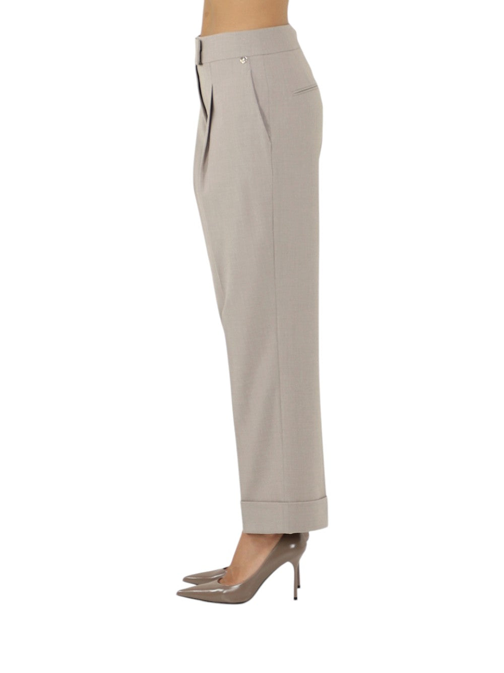 Liu Jo Pantalone Donna PANT.TS CON RISVOLTO CF6172T793A L9594