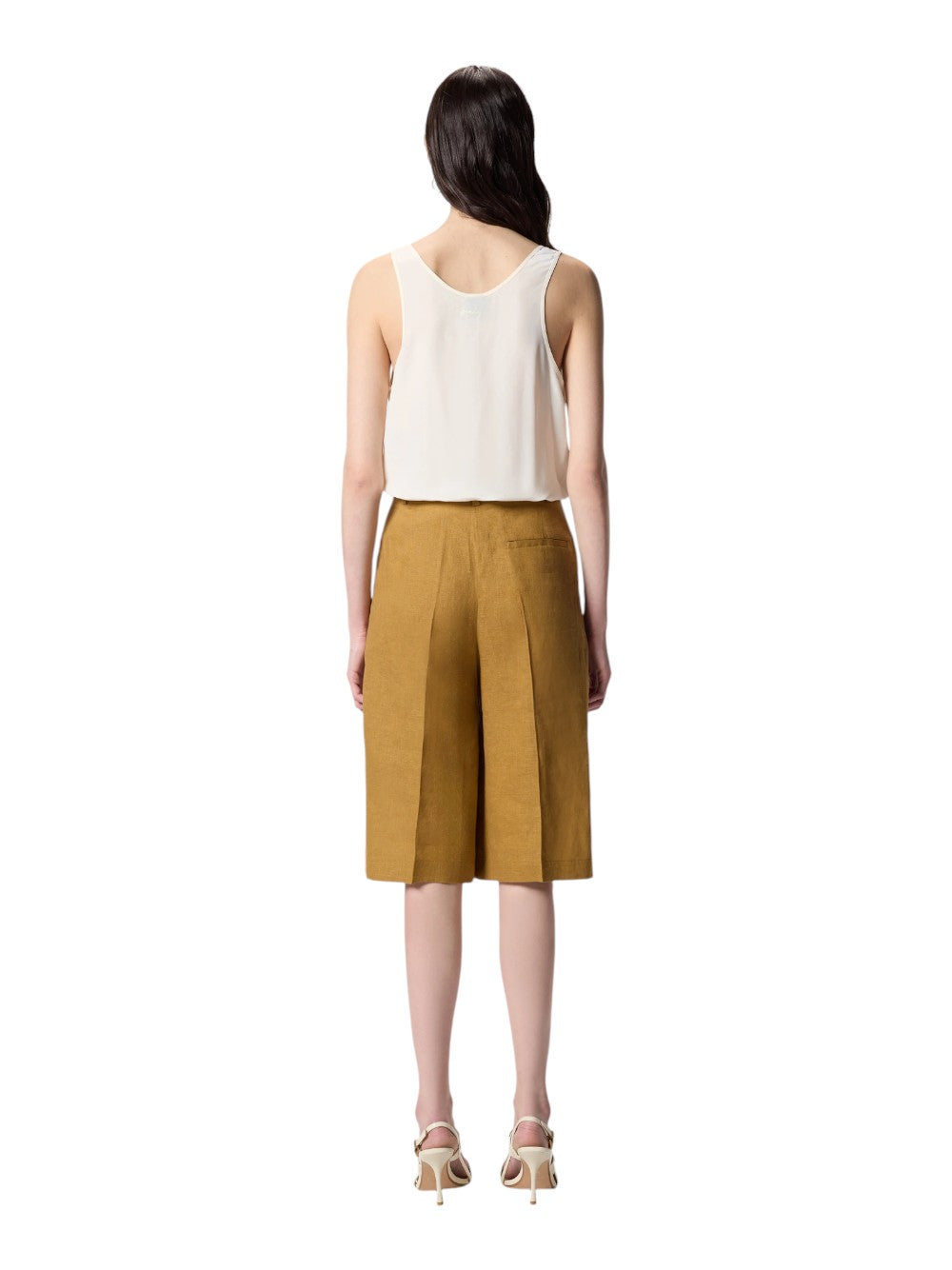 Pinko Top Donna CRAZY CANOTTIERA CREPE DE CHIN 104670A2T7C00
