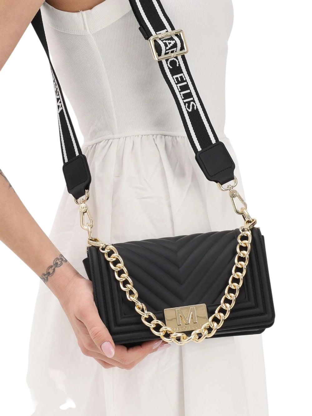 Marc Ellis Borsa Donna  Flat S 26 Bl