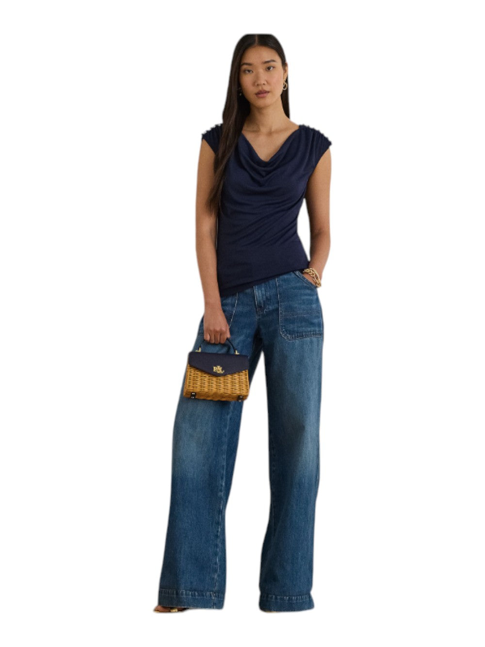 Lauren Ralph Lauren Top Donna PRIYANNE-SLEEVELESS-PULLOVER 200P09713001