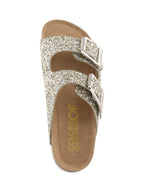 Colors of california Ciabatta Donna Bio Glitter Metal Buckles HC.BIO35N SIL