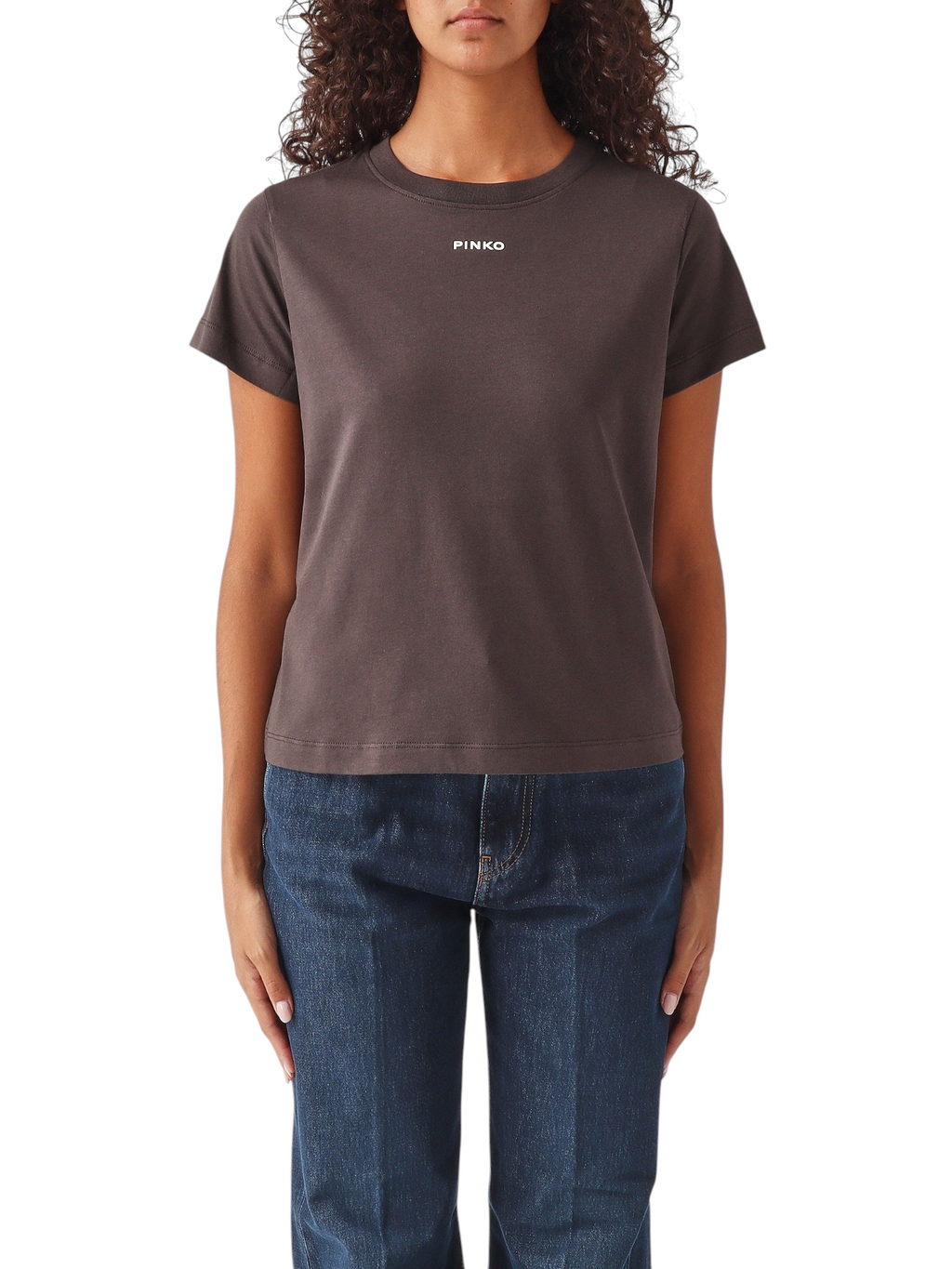 Pinko T-SHIRT Donna BASICO T-SHIRT JERSEY LOGO PIN 100373A3HK L72