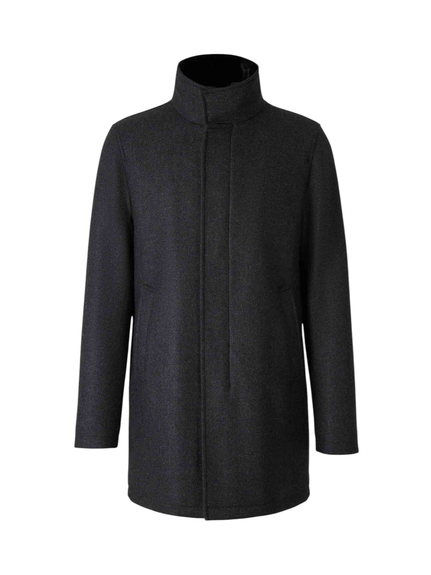 CAPPOTTO CON COLLO ECOPELLICCIA STACCABILE