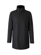 COAT WITH DETACHABLE ECO-FUR COLLAR