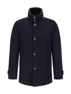 Herno Trench Uomo CARCOAT CON COLLO IN MONTONCINO IM000369U33186 9200