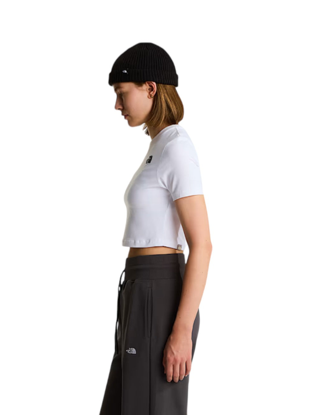 The North Face T-SHIRT Donna W Ess Cp Sl Ss Tee NF0A55AOFN41