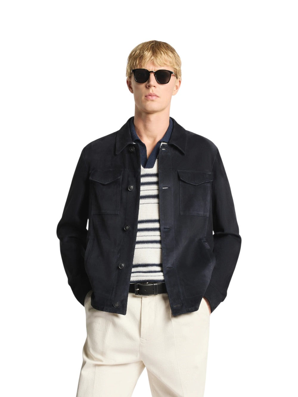 Fay GIUBBINO Uomo SUEDE SHIRT NAM04520480VWDU807