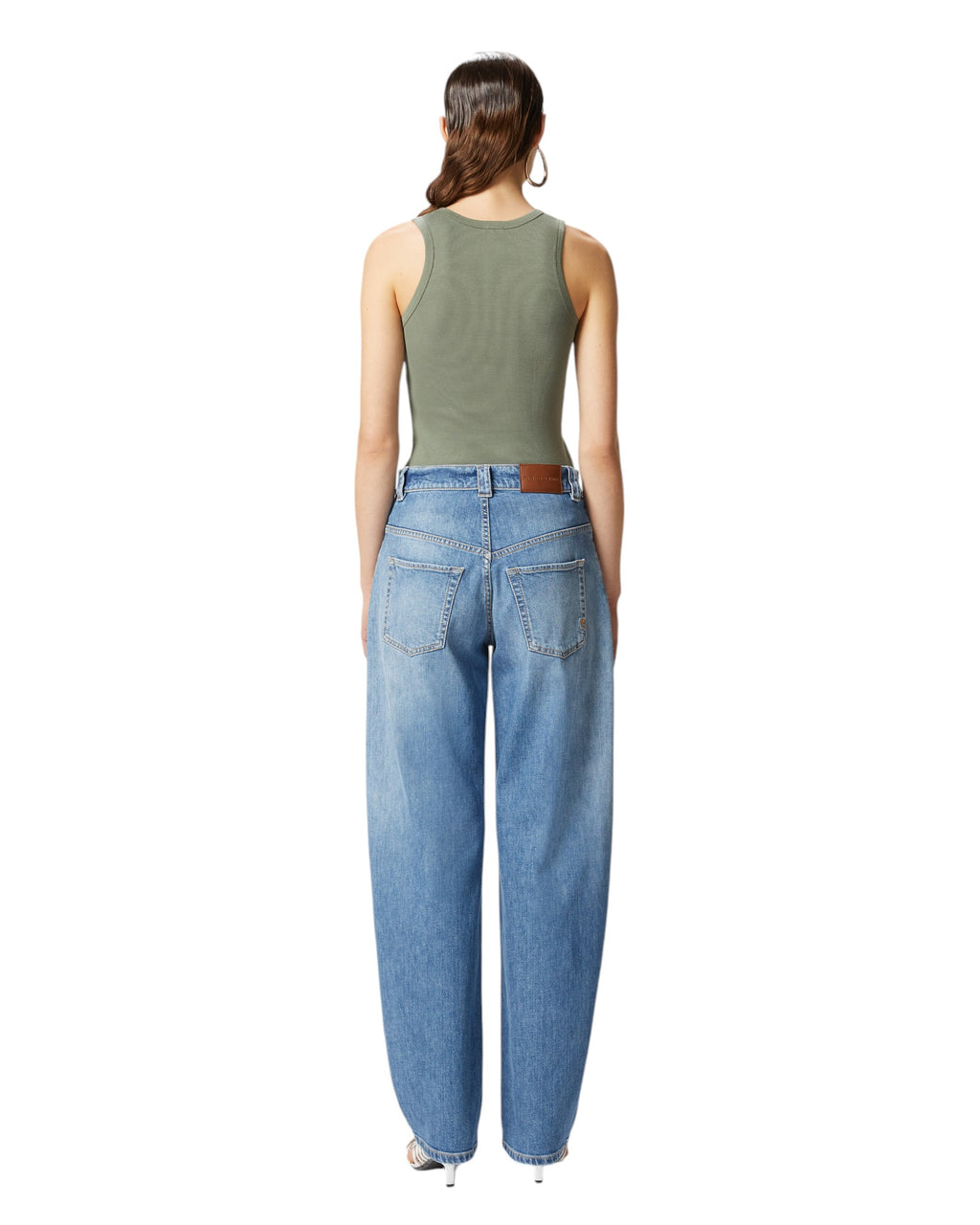 Pinko Top Donna CALCOLATORE CANOTTIERA
