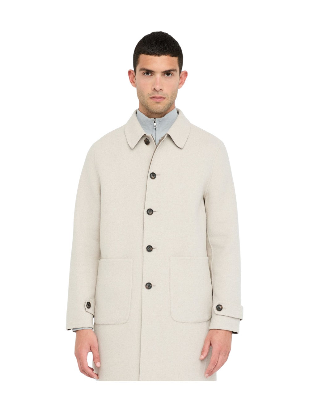 Liu Jo Uomo Cappotto Uomo REVERSIBILE QF5123E107825202