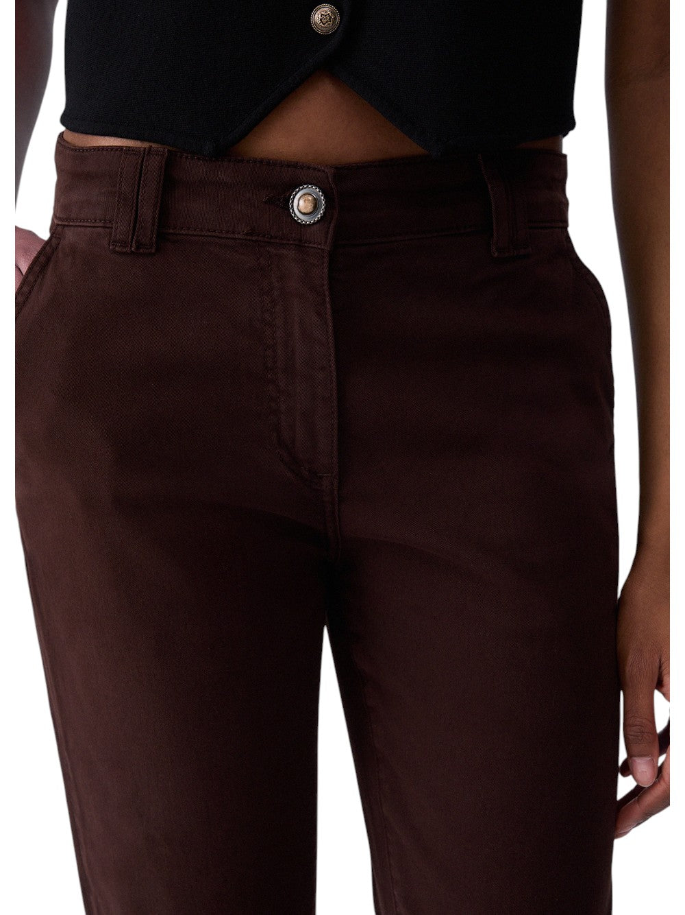 Liu Jo Pantalone Donna M.W. CIGARETTE CROPPED WF6128T708A 91106