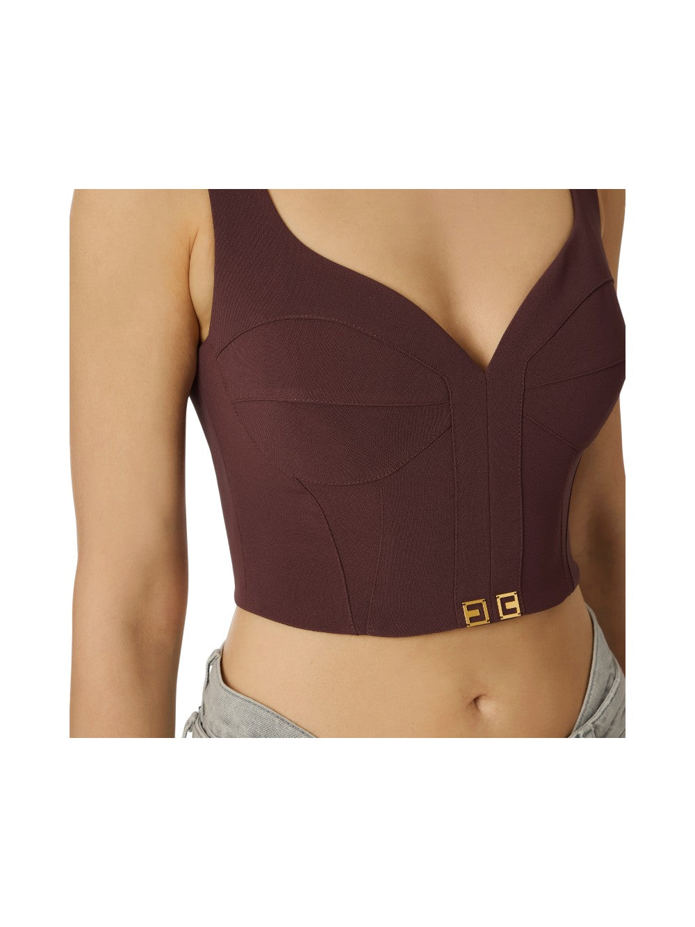 Elisabetta Franchi Top Donna  TO03956E2EA4