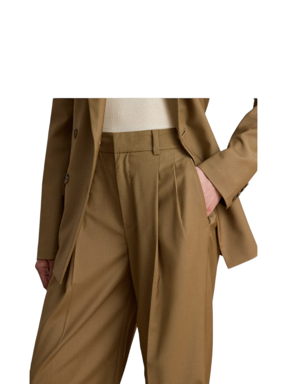 Lauren Ralph Lauren Pantalone Donna WOVEN-TAPERED-PANTS 200B27625001