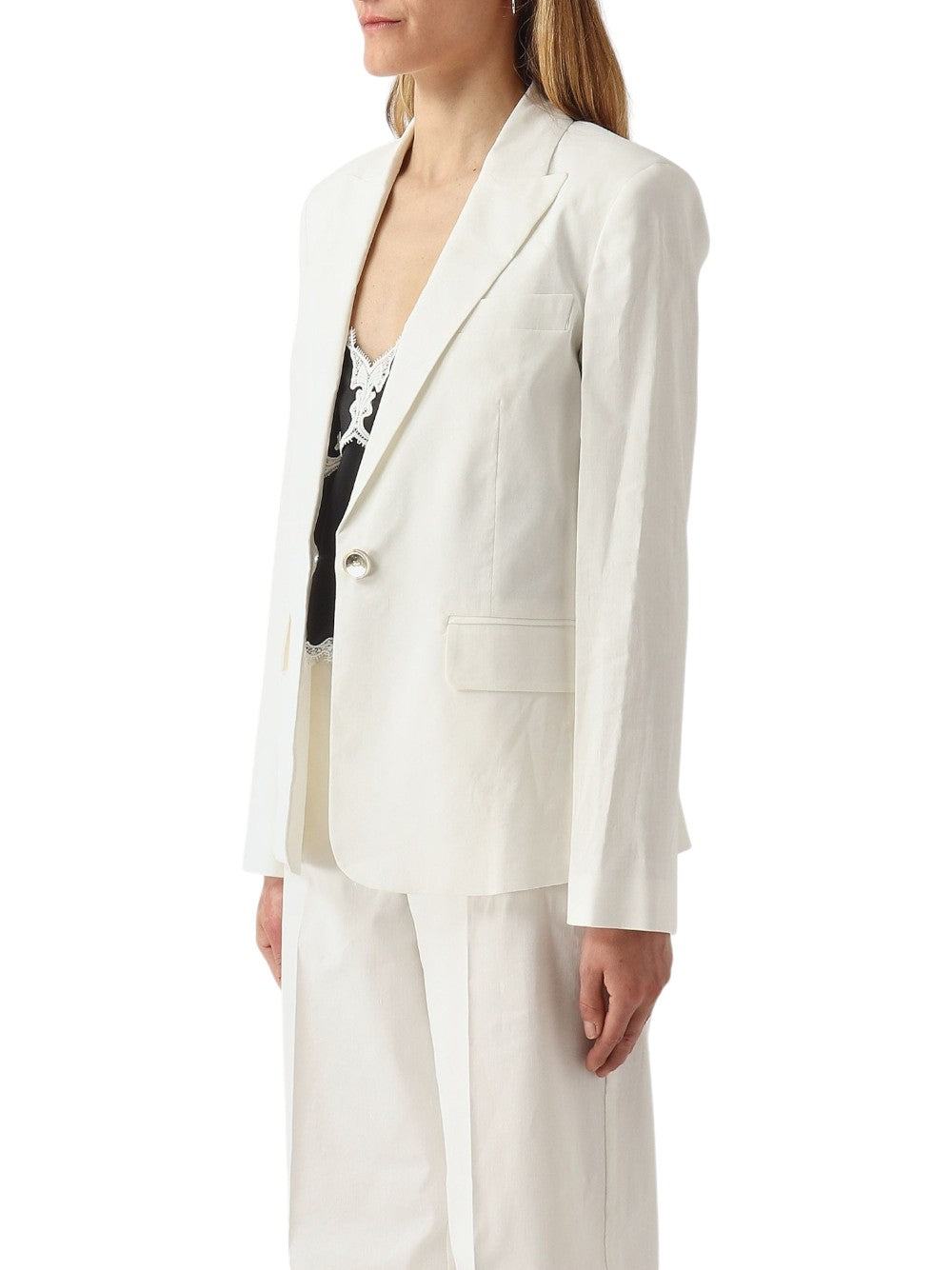 Pinko Giacca Donna FREDA GIACCA LINO STRETCH 106597A34IZ05