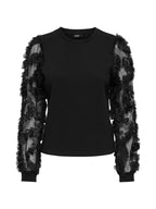 ONLY Felpa Donna ONLLAVIN L/S O-NECK MIX SWT 15362196