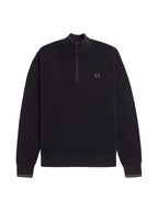 Fred Perry Maglia Uomo FP WAFFLE STITCH HALF ZIP JUMPER K8557 102