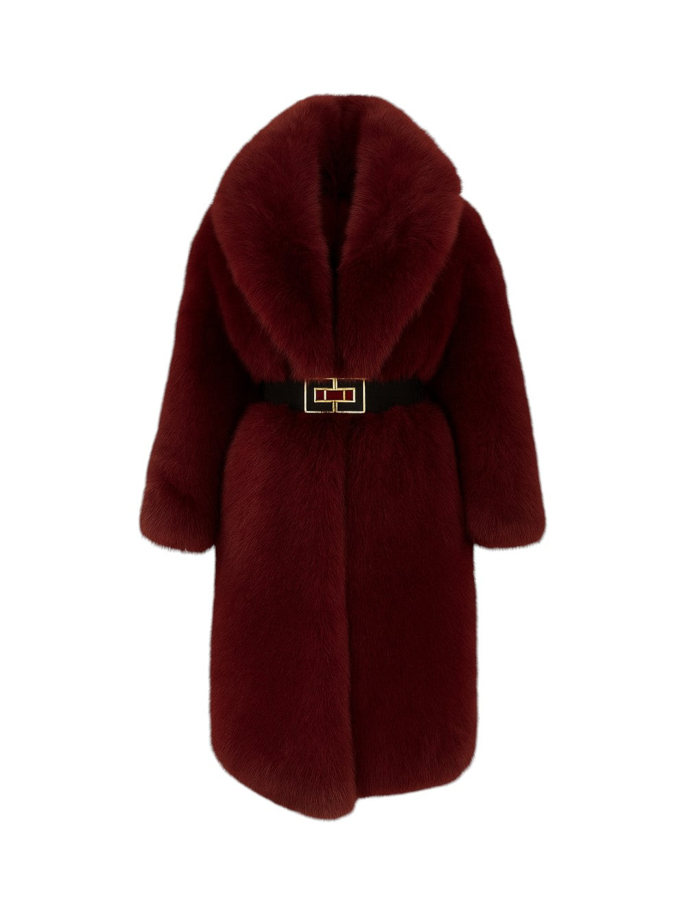 Yes London Cappotto Donna Cappotto Ecovolpe ECO/035