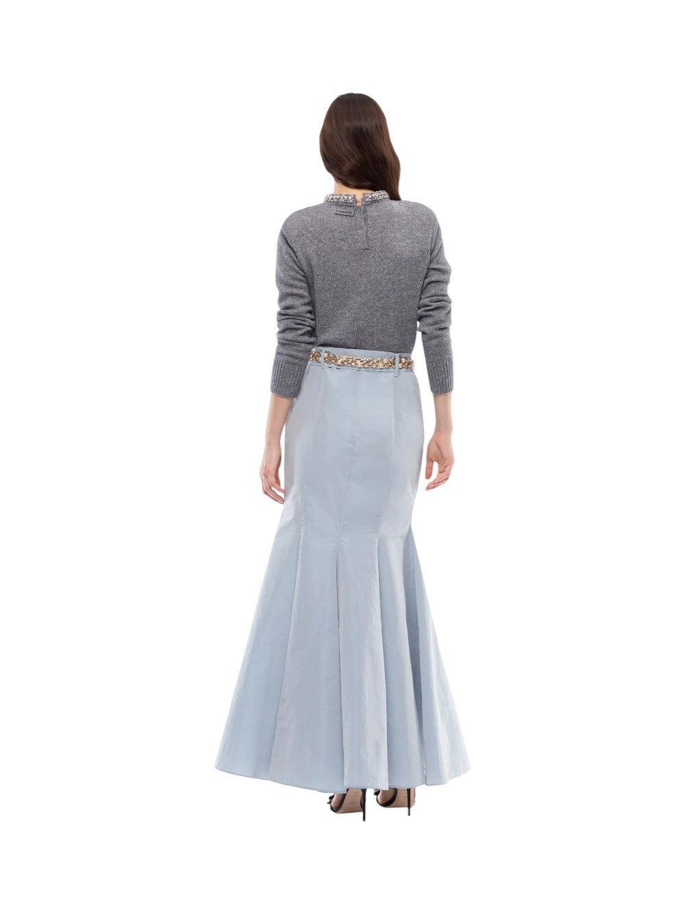 Pinko Maglia Donna BERLINO PULL BLEND WOOL EMBRO 107274A3GI II2