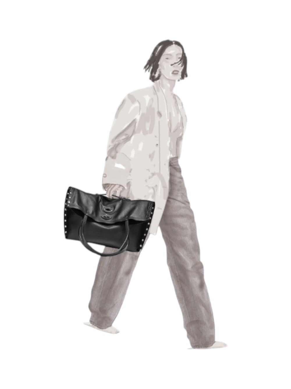 Zanellato Borsa Donna A' SPASSO JONES NABUK 0687900070000Z0342M