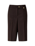 Pinko Pantalone Donna MERLOT BERMUDA DIAGONALE MISTO 107714A3MS M04