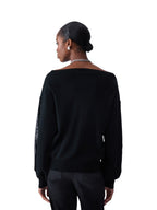 Liu Jo Maglia Donna ECS MAGLIA CHIUSA M/L C/PIZZO CF6264MS55N 22222