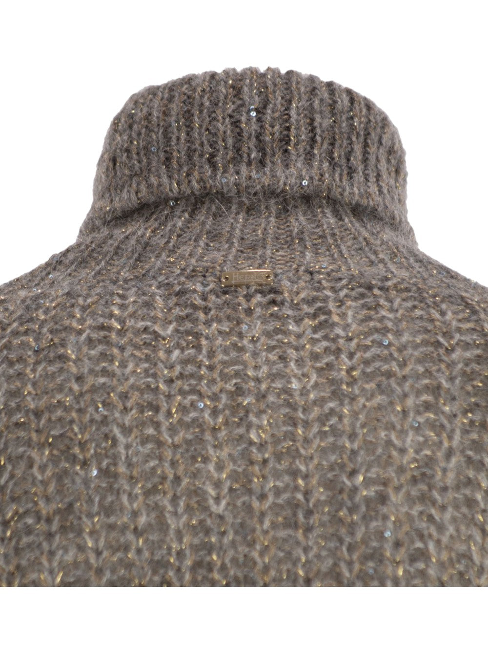 Herno Maglia Donna LUPETTO IN MISTO ALPACA E PAILLETTES ML000061D76052