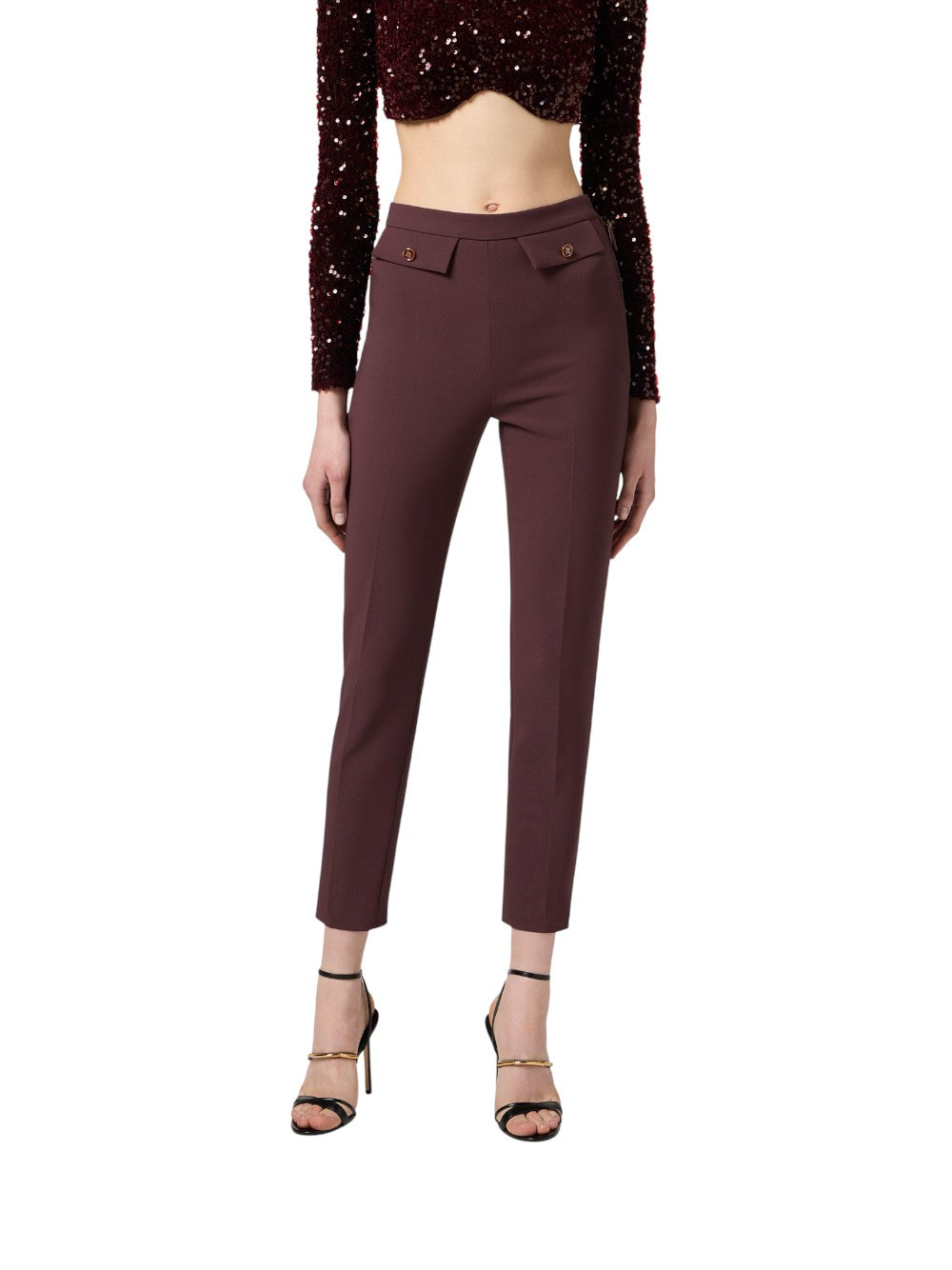 Elisabetta Franchi Pantalone Donna  PA12056E2EA4