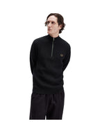 Fred Perry Maglia Uomo FP WAFFLE STITCH HALF ZIP JUMPER K8557 102