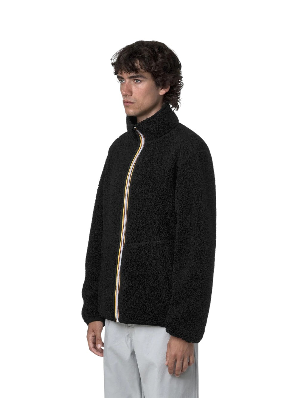 K-Way GIUBBINO Uomo PASCAL SHERPA POLAR DOUBLE K3132PW AVA