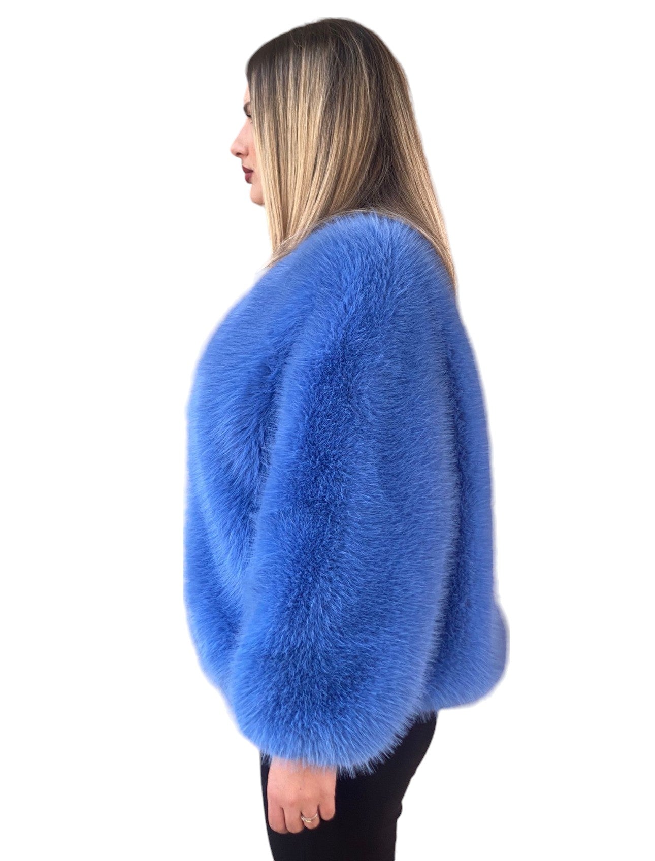 Yes London Women's ECO FUR COAT ECO/023