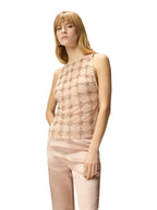 Pinko Top Donna QUANDONG TOP TULLE FULL RICAMO 106437A32BZN6