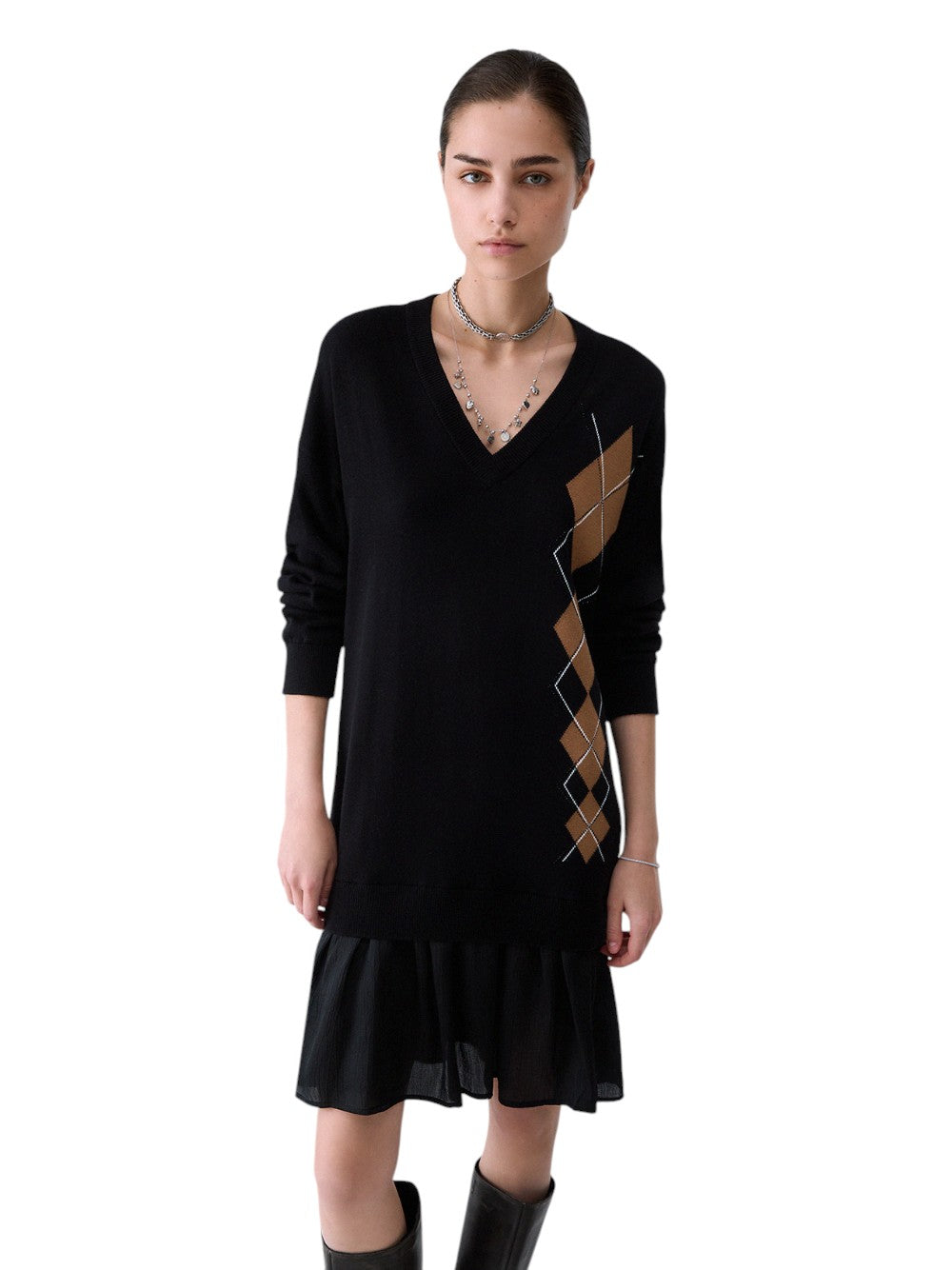 Liu Jo Abito Donna ABITO CORTO MAGLIA C/ IndiaTARSIO WF6232MA16R L9207