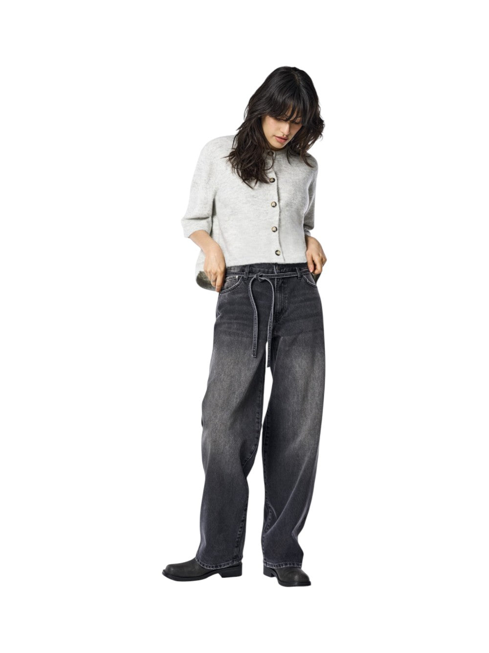 ONLY Jeans Donna ONLGIANNA MW STRAIGHT DNM 15347094