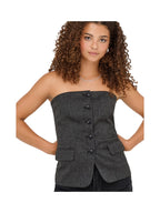 ONLY Gilet Donna ONLMARNIE S/L BUT TUBE WAISTCOAT TLR 15357612