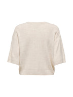 ONLY Maglia Donna ONLTHEA SS O-NECK PULLOVER KNT 15353023