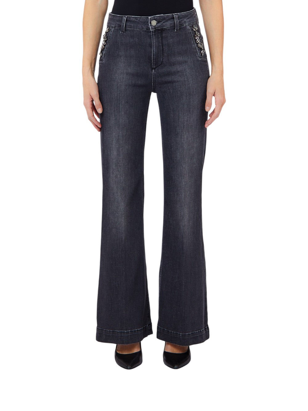 Liu Jo Jeans Donna B.UP FLARE BUTTON H.W. UF6093D0375 87516