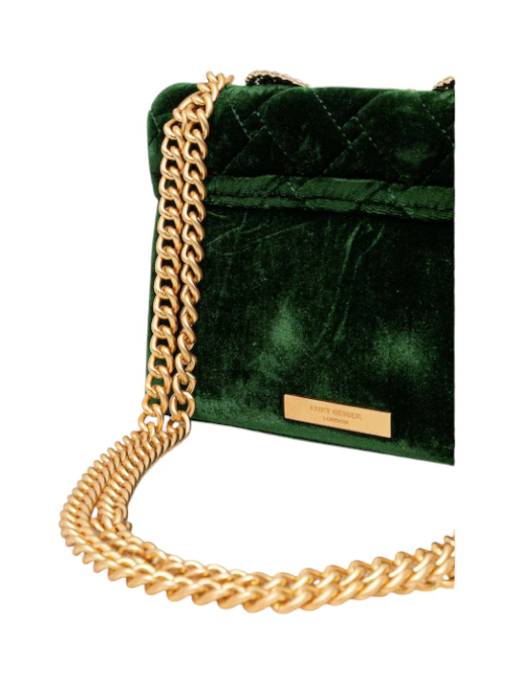 Kurt Geiger Borsa Donna VELVET MINI KENSINGTON VELVET MINI KENSINGTON