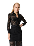 Pinko Camicia Donna COLINE CAMICIA PIZZO REBRODE 106600A381Z99