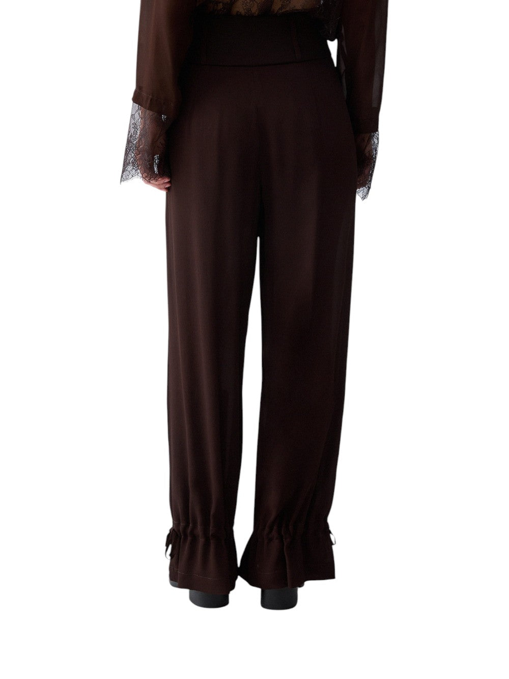 Liu Jo Pantalone Donna PANT. LUNGO CON COULISSE FONDO CF6132T576A X0807