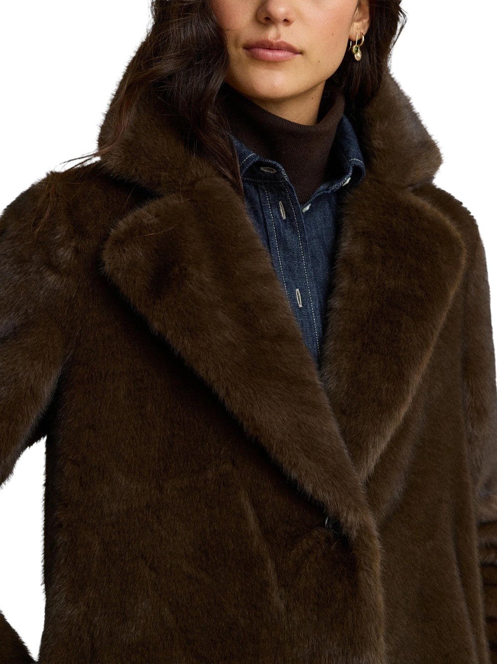Lauren Ralph Lauren Pelliccia Donna "FF REFR 46""-LINED-COAT" 297P23467001
