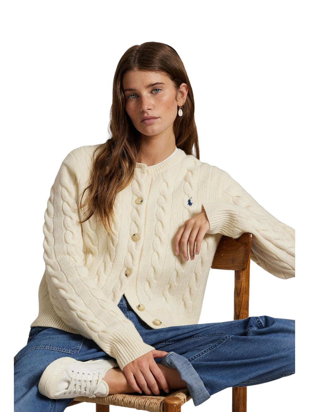 Polo Ralph Lauren Cardigan Donna SWEATER-CARDIGAN 211972104002