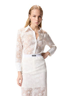 Pinko Camicia Donna COLINE CAMICIA PIZZO REBRODE 106600A381Z05