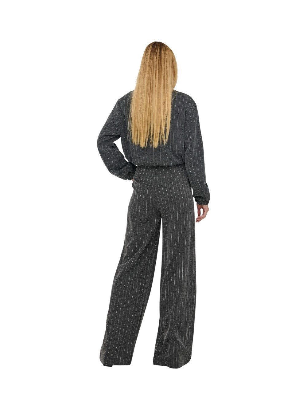 ONLY Pantalone Donna ONLSIGA LIFE HW HB RHINE WIDE PANT TLR 15357654