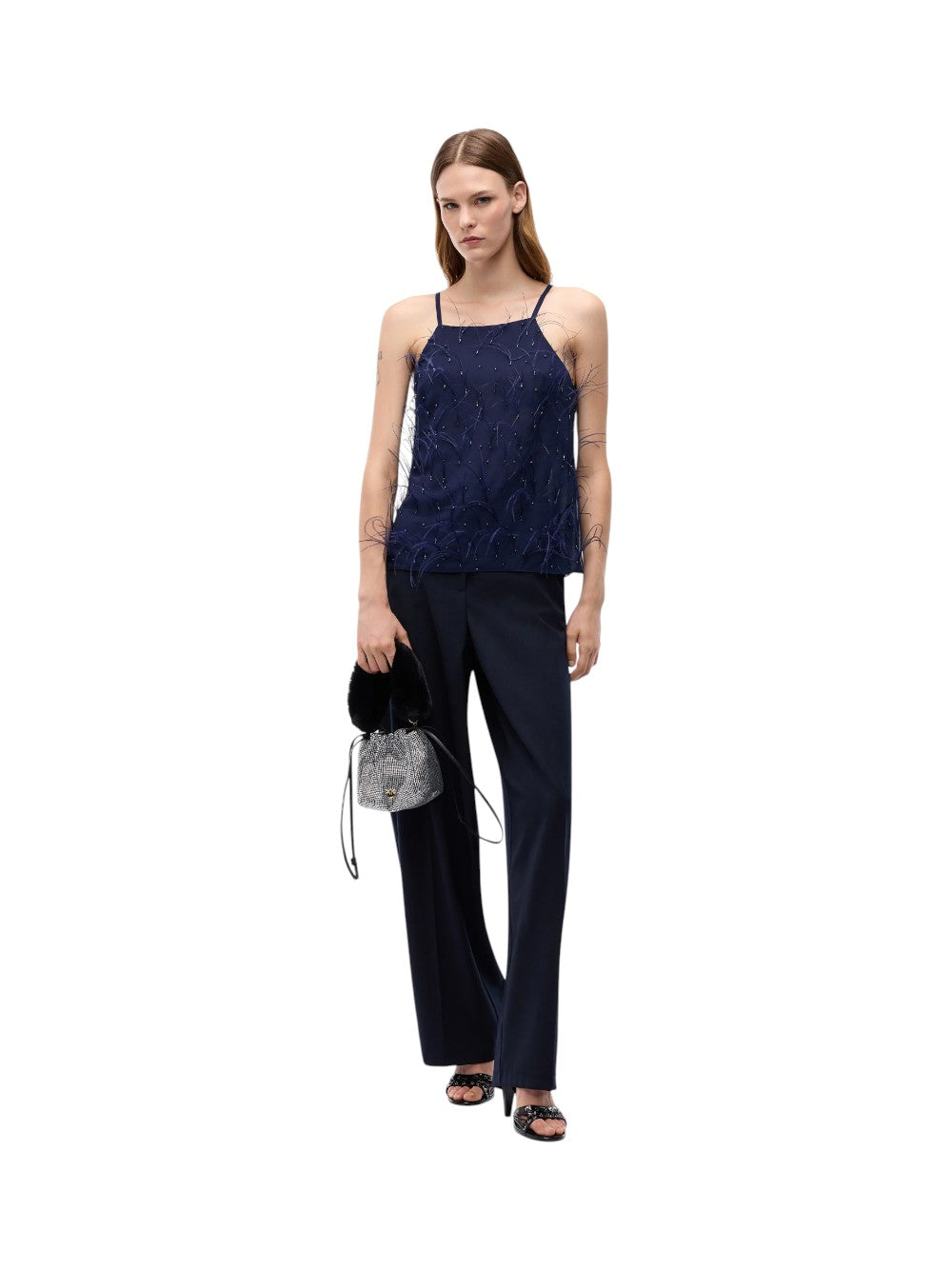 Pinko Top Donna PHEDRA TOP GEORGETTE FULL PIUM 107906A2SP F92