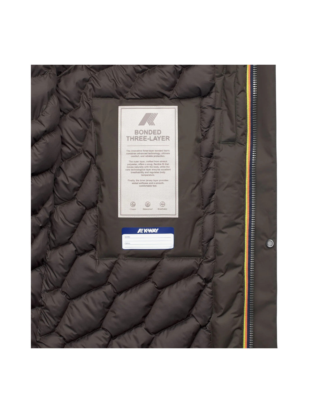 K-Way GIUBBINO Uomo THOMAL BONDED PADDED K7136IW  B38