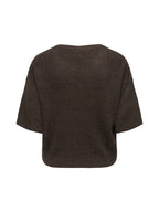 ONLY Maglia Donna ONLTHEA SS O-NECK PULLOVER KNT 15353023