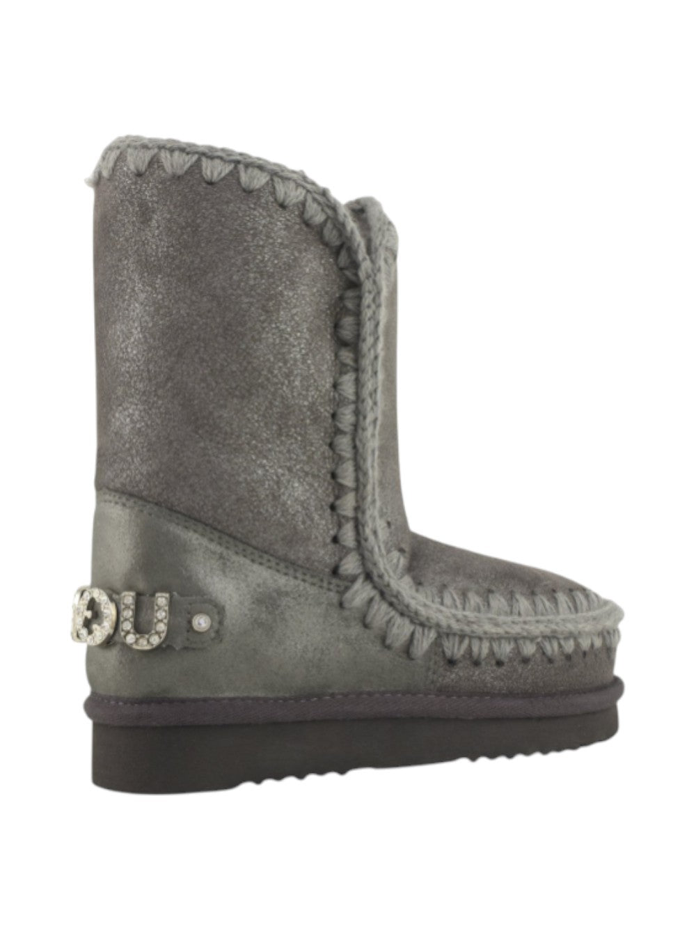 Mou stivale Donna Eskimo 24 rhinestones logo MU.FW101037B DU