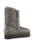 Mou stivale Donna Eskimo 24 rhinestones logo MU.FW101037B DU